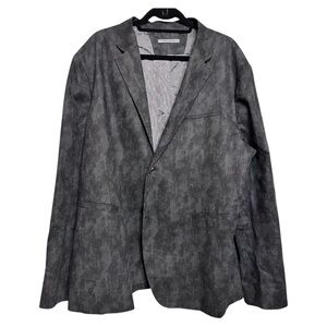 John Varvatos Collection Abstract Blazer Jacket Coat EU58 US48